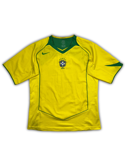 Nike Brasil 2004/05 Home Jersey (M)