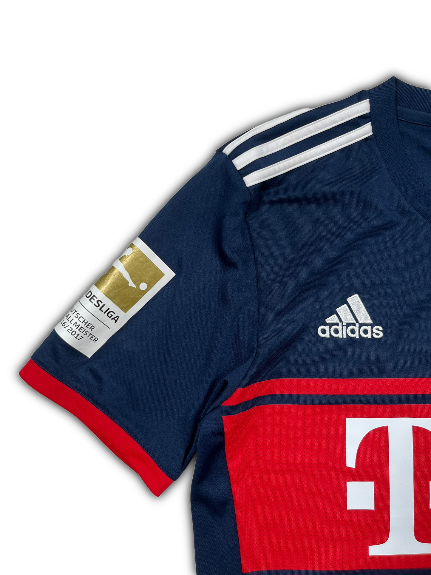 Adidas Bayern Munich #17 Boateng 2017/18 Away Jersey (S)