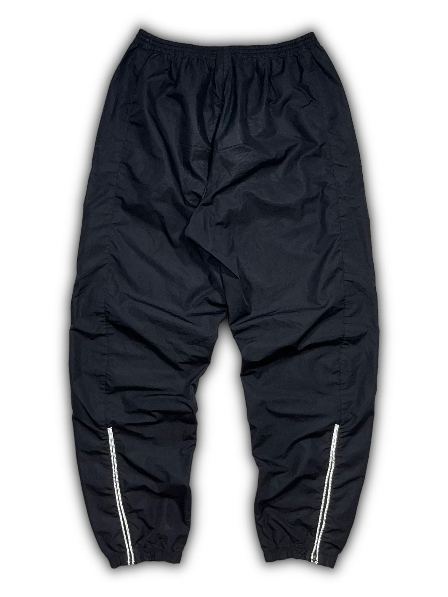 Vintage Nike Men's Parachute Insulated Track Pants Black XL Circa