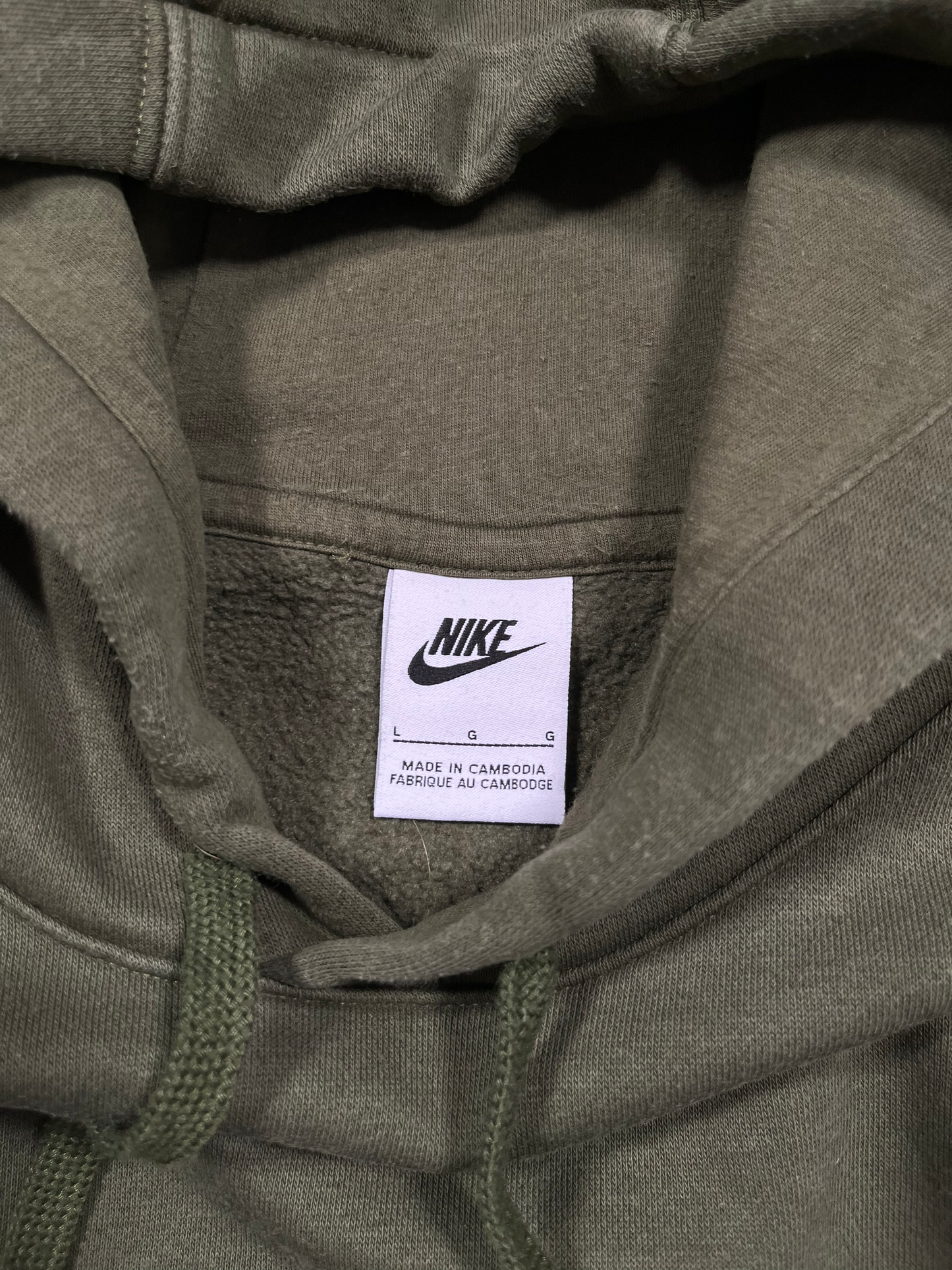 Nike Chaki Hoodie (L)