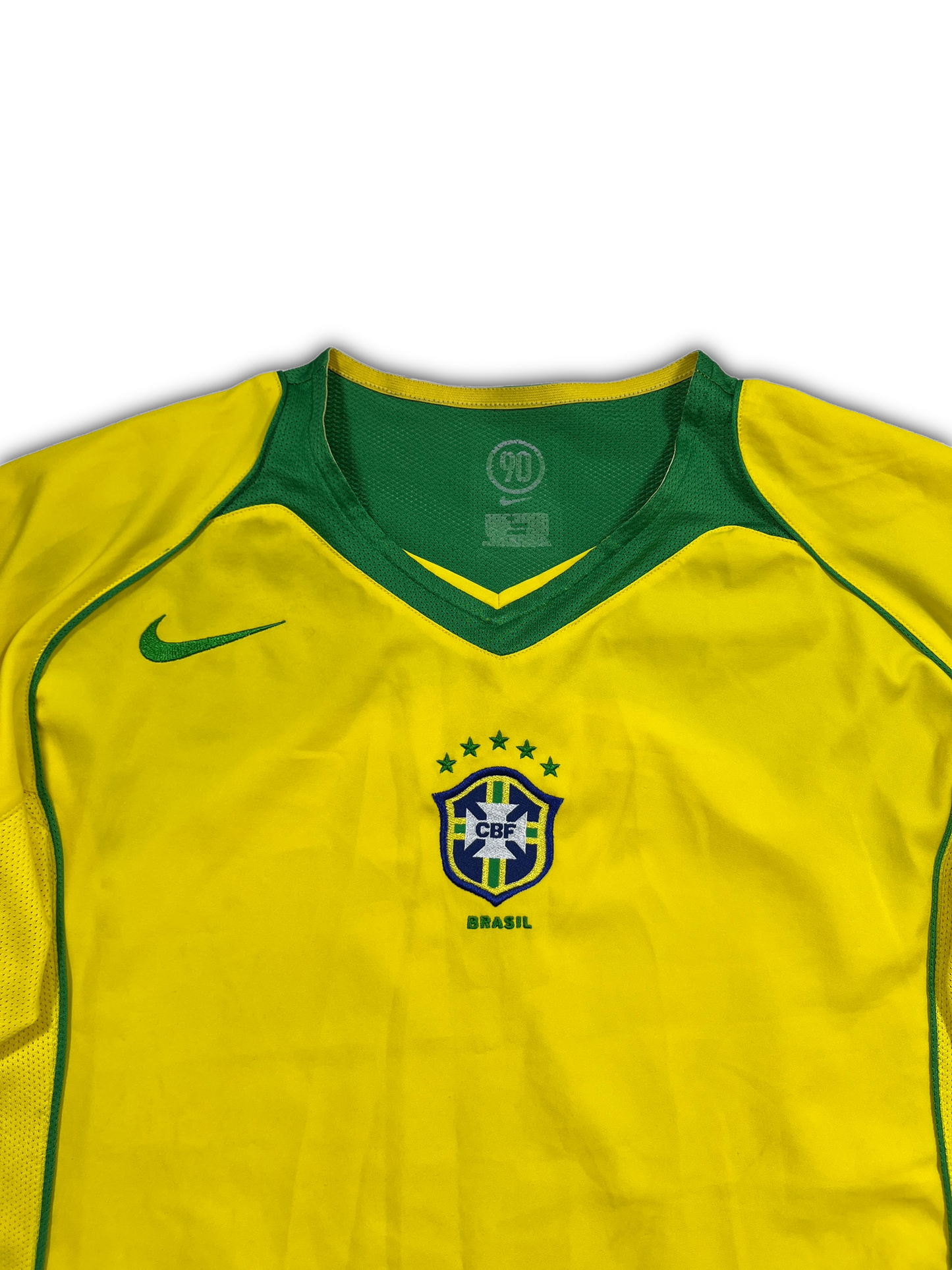 Nike Brasil 2004/05 Home Jersey (M)