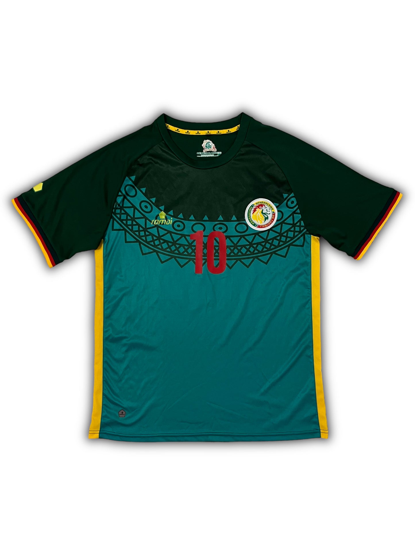 Senegal #10 Sadio Mané 2017 Away Kit Trikot Jersey (L)