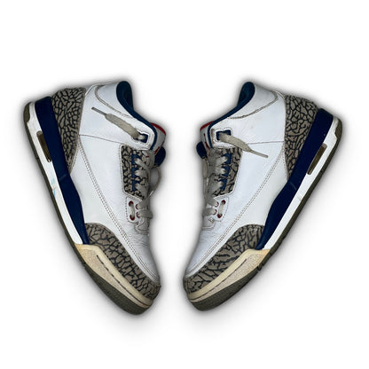 Jordan 3 Retro “True Blue” GS Shoes (EU 40)