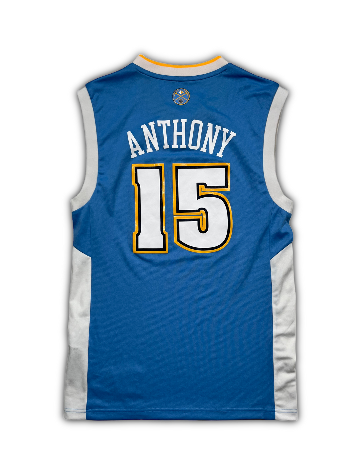 Adidas Denver Nuggets #15 Carmelo Anthony NBA Jersey (S)