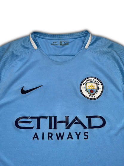 Nike Manchester City 2017/18 Home Jersey (L)