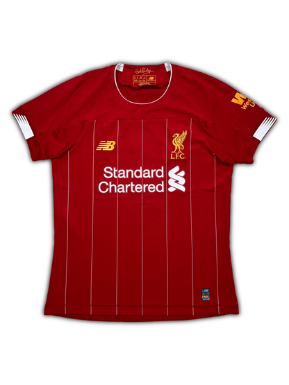 New Balance Liverpool #4 Virgil Van Dijk 2019/20 Home Jersey (S)