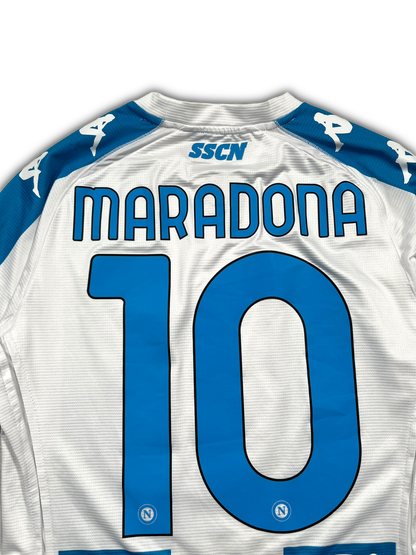 Kappa Napoli #10 Maradona 2020/21 Fourth Jersey (M)