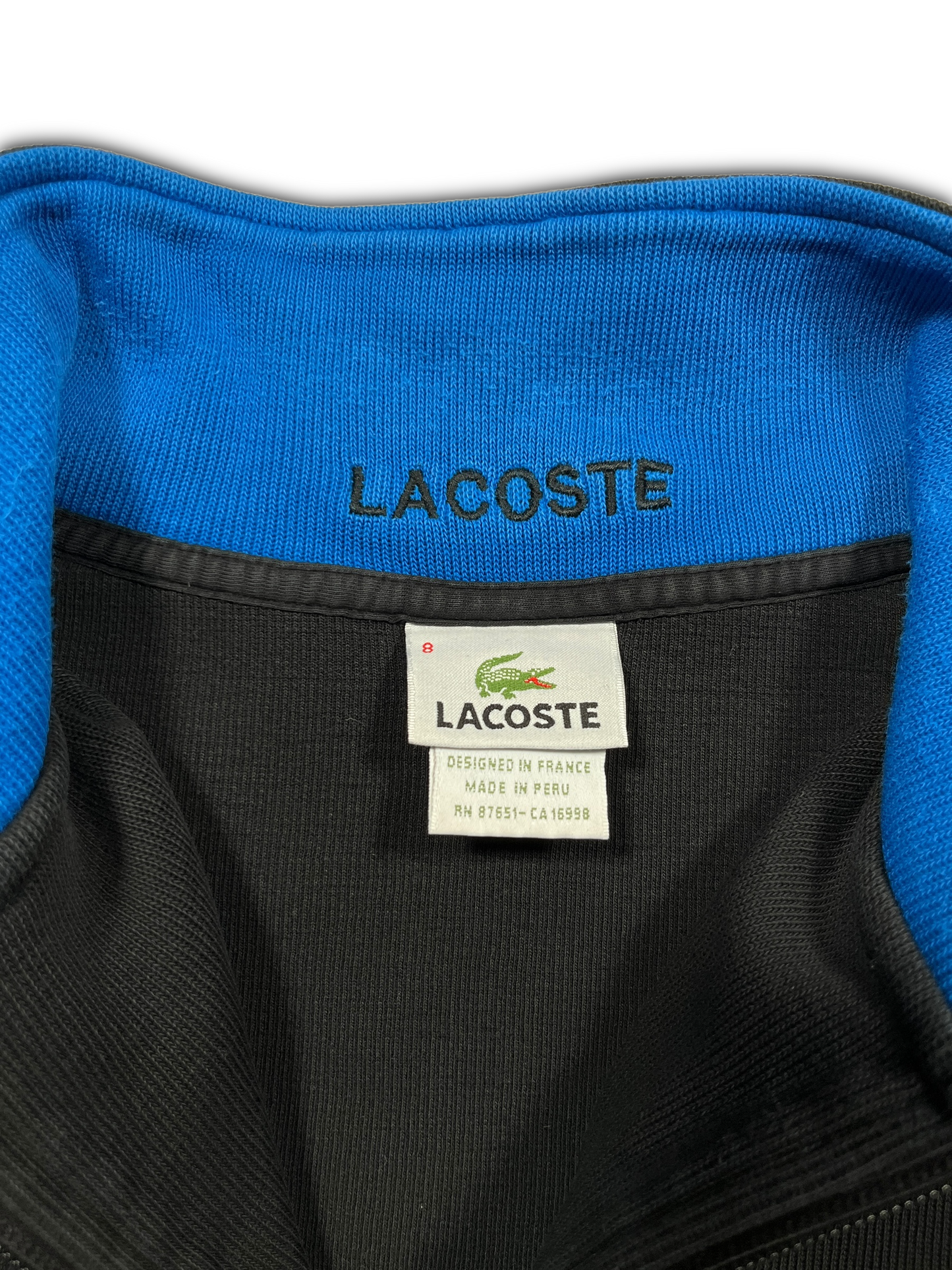 Lacoste Half-Zip Sweater (L)