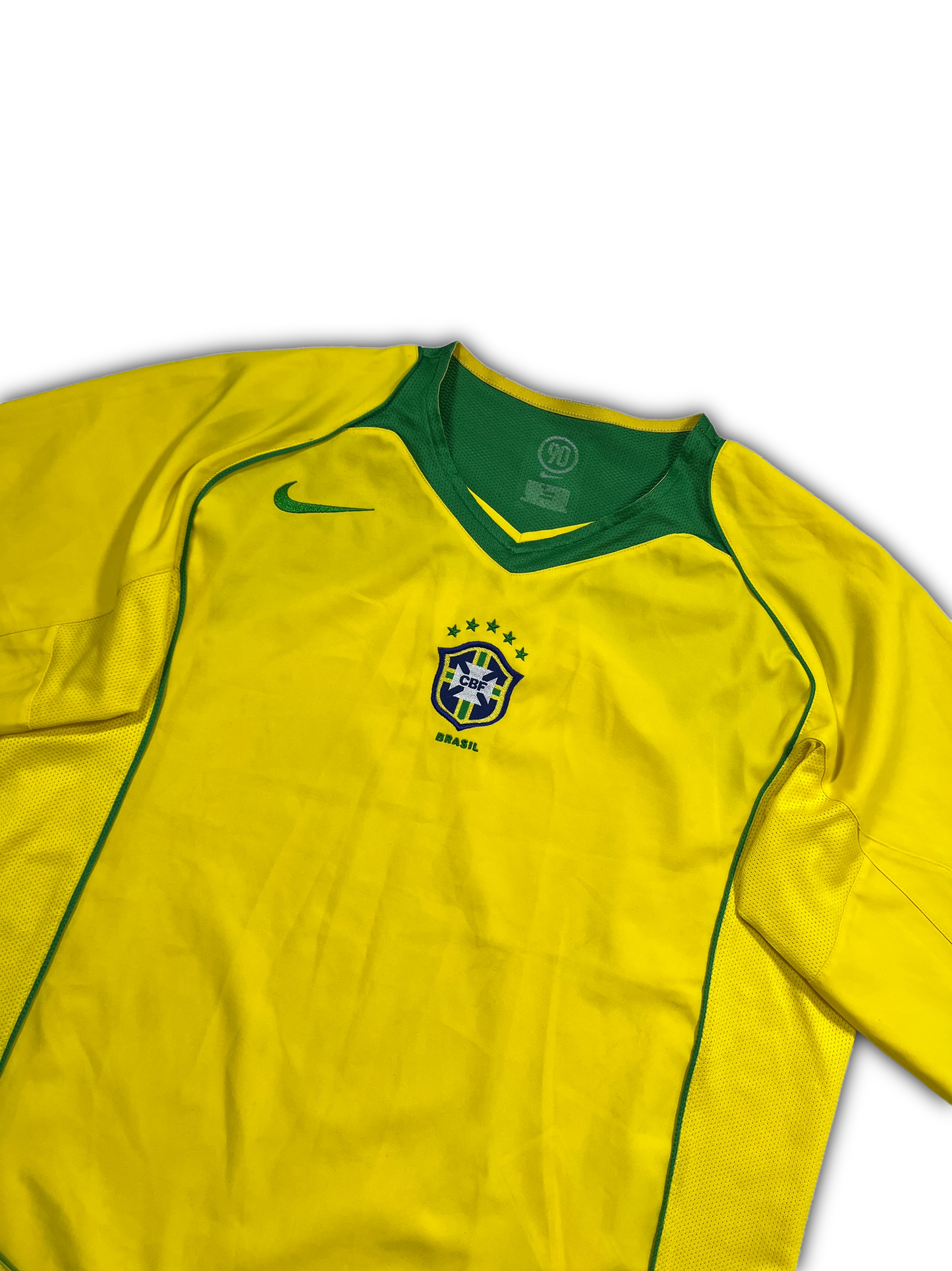 Nike Brasil 2004/05 Home Jersey (M)