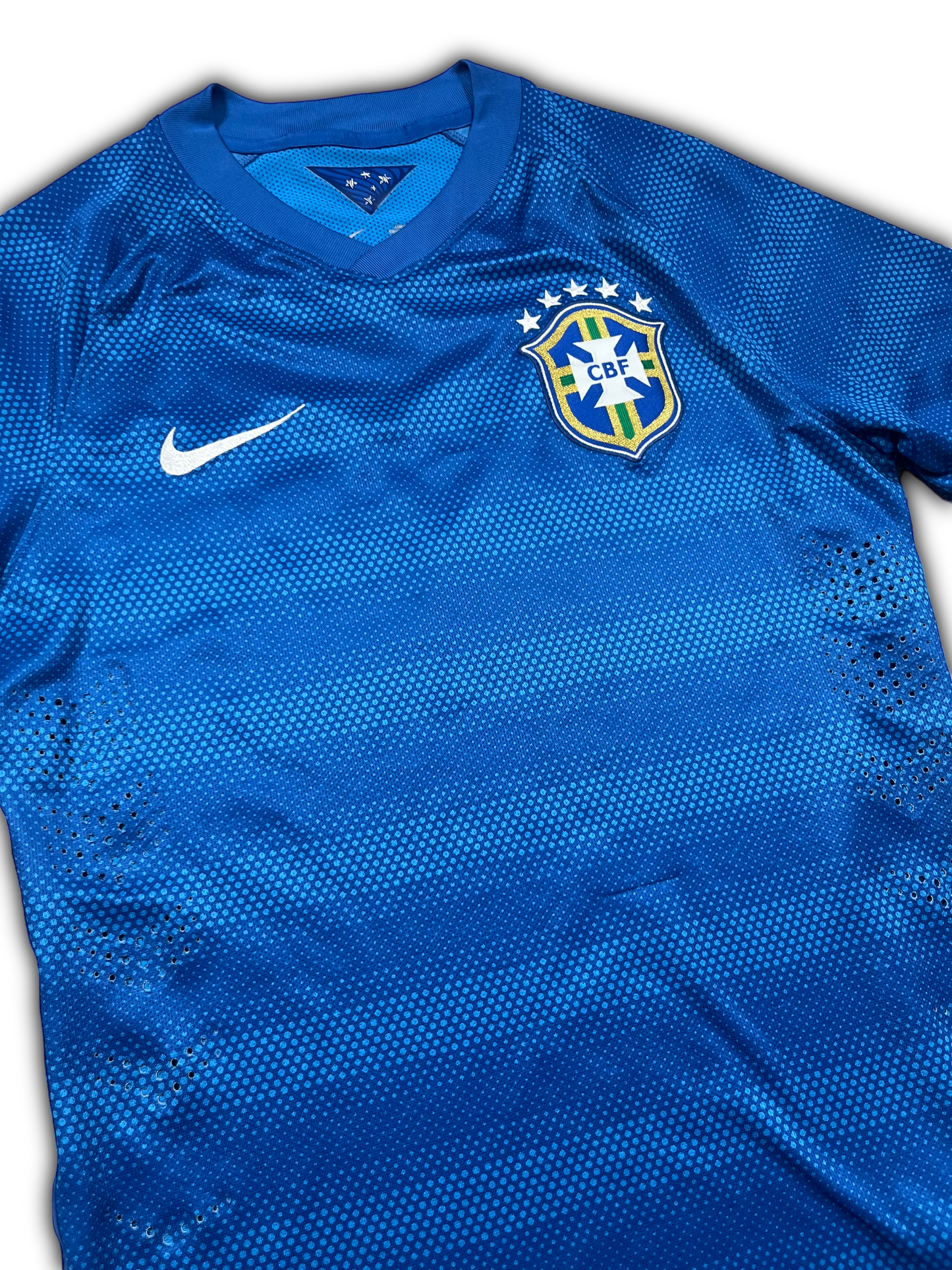 Nike Brazil 2014/15 Away World Cup Jersey (S)