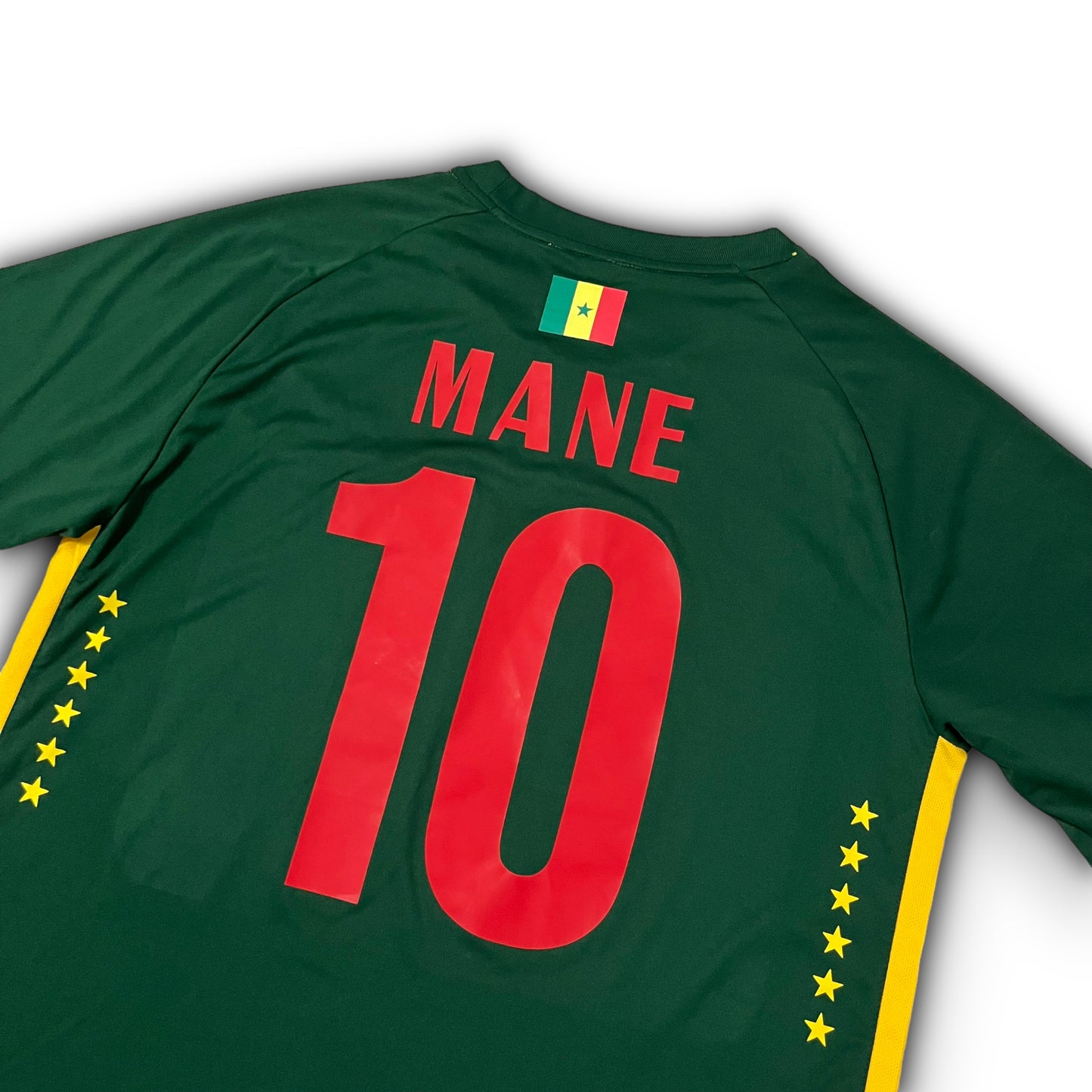 Senegal #10 Sadio Mané 2017 Away Kit Trikot Jersey (L)