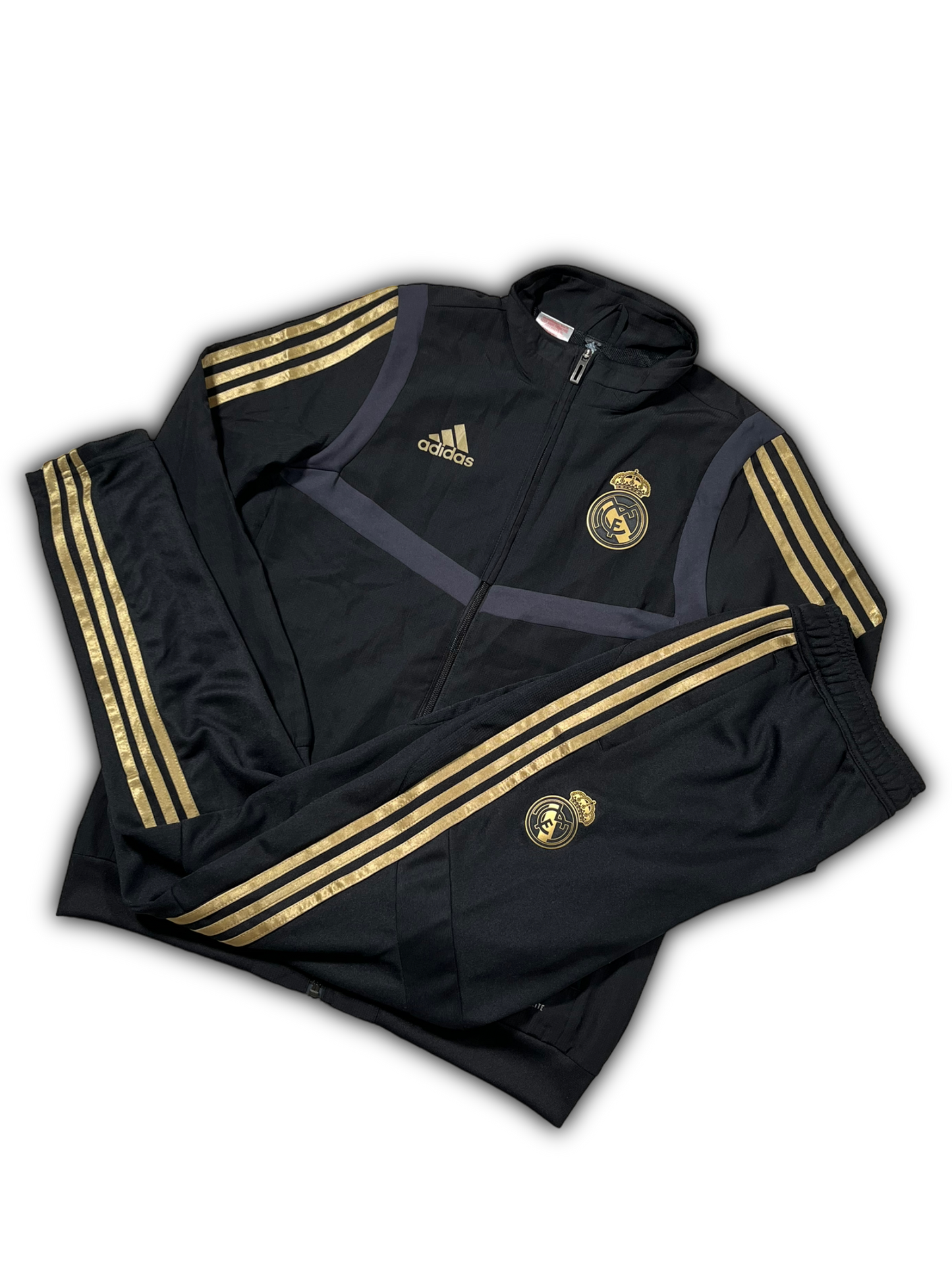 Adidas Real Madrid 2019/20 Tracksuit (S)