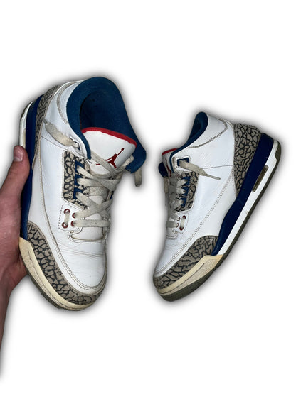 Jordan 3 Retro “True Blue” GS Shoes (EU 40)