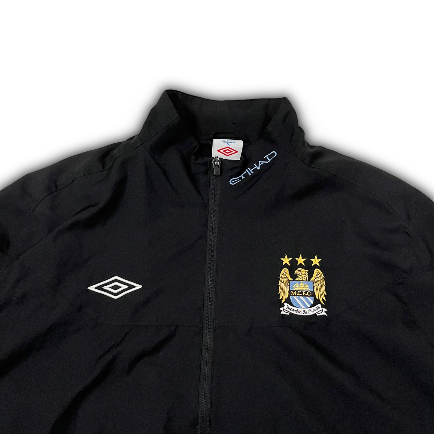 Umbro Manchester City 2010/11 Windbreaker Track Jacket (XL)