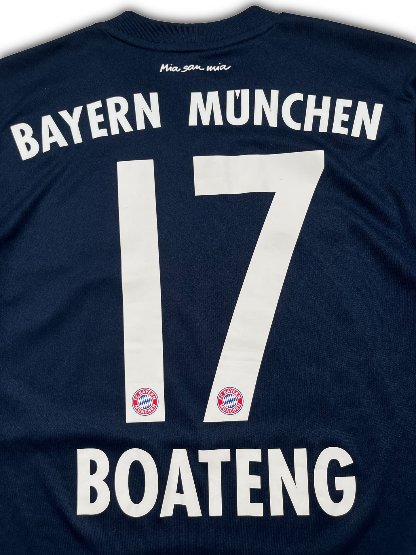 Adidas Bayern Munich #17 Boateng 2017/18 Away Jersey (S)